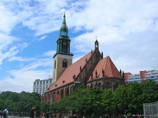 Alexanderplatz-kostel Marienkirche